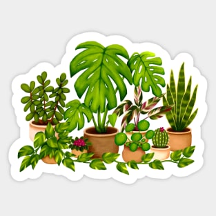 House Plants Sticker